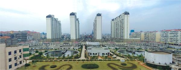 江西最大污水處理廠——南昌朝陽污水處理廠二期工程（省、市優(yōu)良工程，獲滕王閣杯）